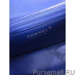 Top Quality Classic Flap Bag A1116 Dark Blue