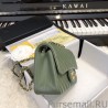 AAA+ Classic Flap Bag A1116 Green
