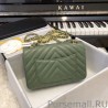 AAA+ Classic Flap Bag A1116 Green