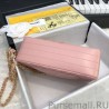 1:1 Mirror Classic Flap Bag A1116 Pink