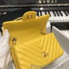 High Classic Flap Bag A1116 Yellow