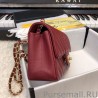 7 Star Classic Flap Bag Grain leather A1116 Red