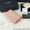 AAA+ Classic Flap Coin Purse A31504 Pink