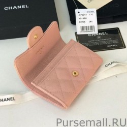 AAA+ Classic Flap Coin Purse A31504 Pink