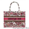 Replicas Christian Dior Small Dior Book Tote Peachblow