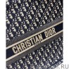 Best Christian Dior Book Tote bag M1286 Dark Blue