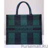 7 Star Christian Dior Book Tote Bag Green