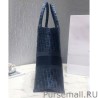 7 Star Christian Dior Book Tote bag M1286 Blue