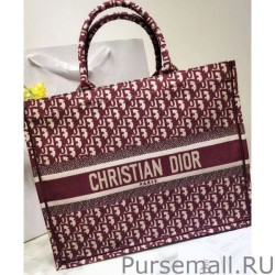 UK Christian Dior Book Tote bag M1286 Red