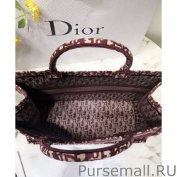 UK Christian Dior Book Tote bag M1286 Red