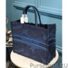 Replicas Christian Dior Book Tote Camouflage Embroidered Canvas Bag