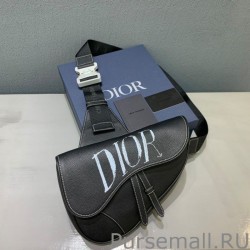 Cheap Christian Dior Saddle Bag Black