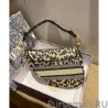 Fashion Christian Dior Saddle Bag Coffee