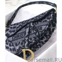 Perfect Christian Dior Saddle Bag Gray