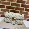 AAA+ The Hacker Project small GG Marmont bag 443497 Cream