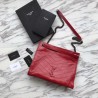 Top Quality YSL Saint Lauren Niki Medium Shopping Bag Crinkled Vintage Leather Red