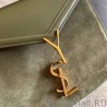 High Quality YSL Saint Laurent Cassandra Medium Top Handle Bag Light Green