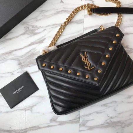 1:1 Mirror YSL Saint Laurent Envelope Calfskin Bag