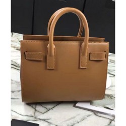 Top Quality YSL Saint Laurent Nano Sac De Jour Classic Tote Bags Coffee