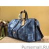 Perfect Keepall Bandouliere 50 Damier Salt N50059