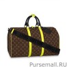 High Keepall Bandouliere 50 M45866 Brown