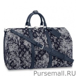 Copy Keepall Bandouliere 50 Monogram Tapestry M57285
