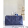 Replica Keepall Bandouliere 55 Blue Monogram M45874