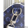 Replica Keepall Bandouliere 55 Blue Monogram M45874