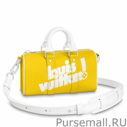 Fashion Keepall XS Bag In Yellow Leather M80842