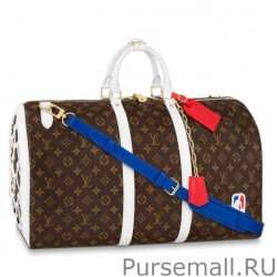 7 Star LV x NBA Basketball Keepall 55 M45587