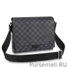 Knockoff New Flap Messenger Damier Graphite N40418