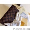 High Quality Emilie Wallet Damier Ebene Canvas N63019