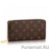 7 Star Zippy Wallet Monogram Canvas M41896