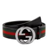 Cheap Gucci Signature Web Belts With Interlocking G Buckle 114984 H17AR 8476