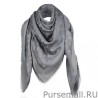 Replica Grey Monogram Shine Shawl M75120