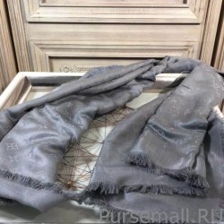 Replica Grey Monogram Shine Shawl M75120