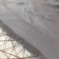 Replica Grey Monogram Shine Shawl M75120