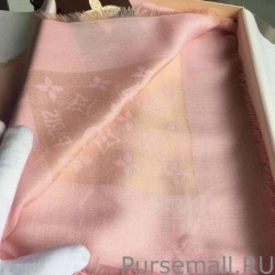 Fashion Peach Monogram Shine Shawl M75086