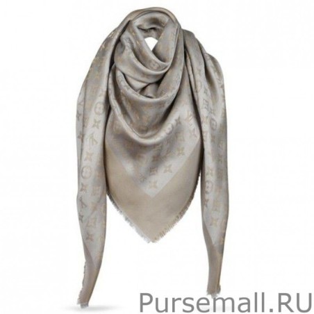 Wholesale Beige Monogram Shine Shawl M75121