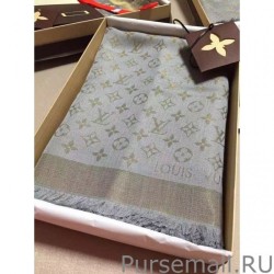 Wholesale Beige Monogram Shine Shawl M75121