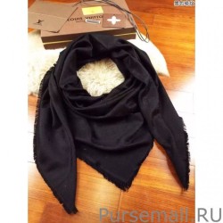 Top Quality Black Monogram Shawl M71329