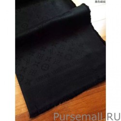 Top Quality Black Monogram Shawl M71329