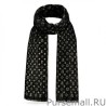 Top Quality Black Monogram So Glitter Stole M73938