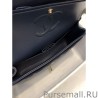 High Quality Classic Grained Calfskin Falp Bag A1112 Blue