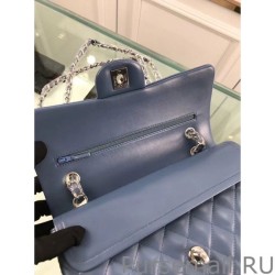 Inspired Classic Jumbo Flap Bag A01112 Blue