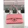 Knockoff Classic Jumbo Flap Bag A01112 Rose