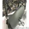 Luxury Christian Dior Saddle Ultra-Matte Bag Gray