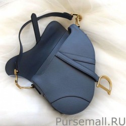 Best Christian Dior Saddle Bag M0446 Blue