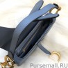 Best Christian Dior Saddle Bag M0446 Blue