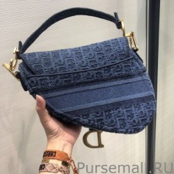 Inspired Christian Dior Saddle Bag M0446 Blue